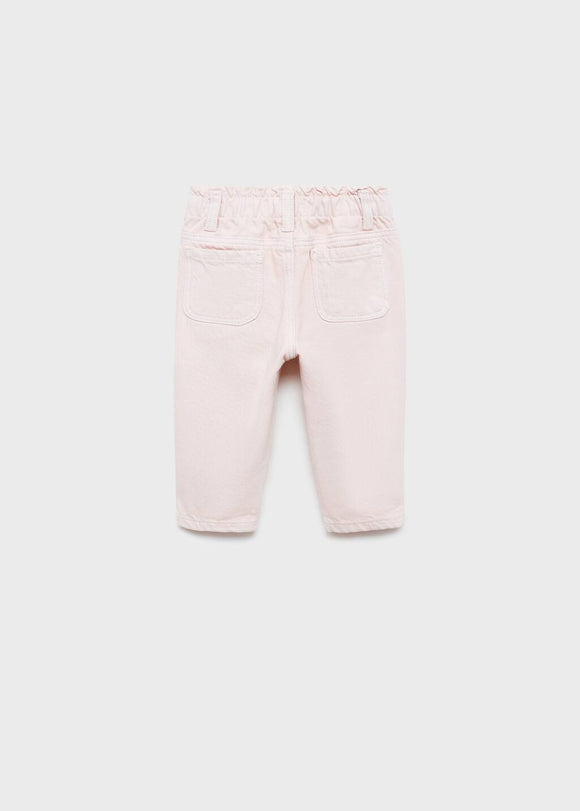 MANGO PAPERBAG 87021513-85 MANGO KIDS BABY GIRL JEANS