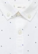 MANGO OXFORDBP 87022535-01 MANGO KIDS BABY BOY SHIRT SHORT SLEEVE-2