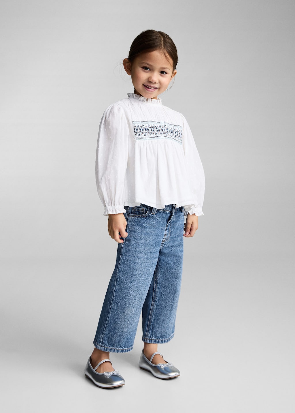 MANGO CULOTTE 87023271-TM MANGO KIDS BABY GIRL JEANS