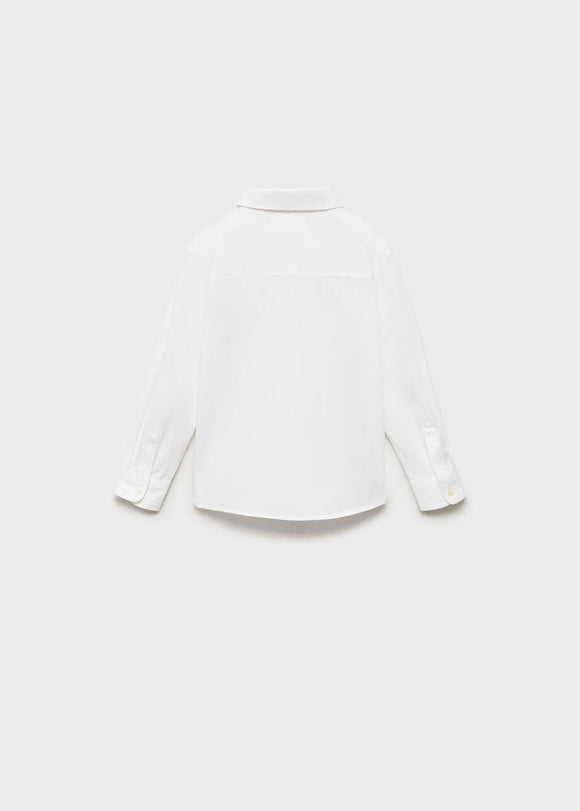 MANGO POPELINB 87023635-01 MANGO KIDS BABY BOY SHIRT LONG SLEEVE
