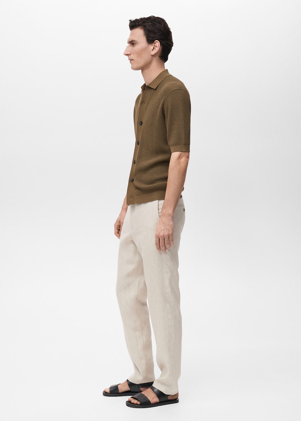 MANGO OYSTER 87025923-05 MANGO MAN TROUSERS