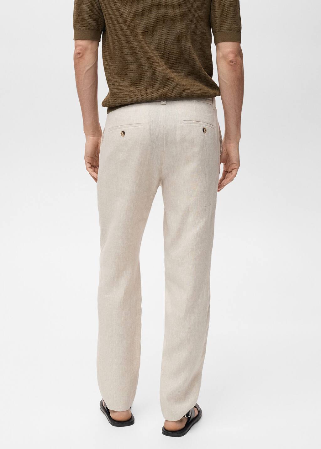 MANGO OYSTER 87025923-05 MANGO MAN TROUSERS