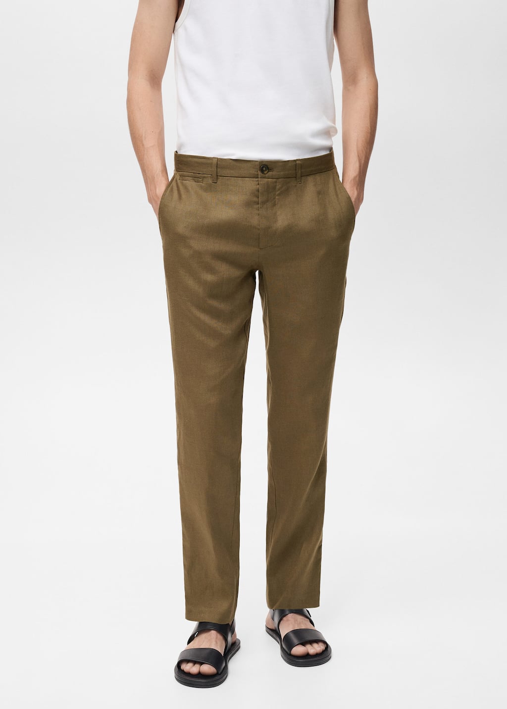 MANGO OYSTER 87025923-38 MANGO MAN TROUSERS