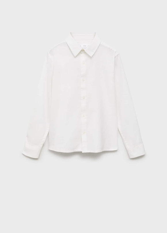 MANGO JAVI 87025942-02 MANGO KIDS BOY SHIRT SHORT SLEEVE