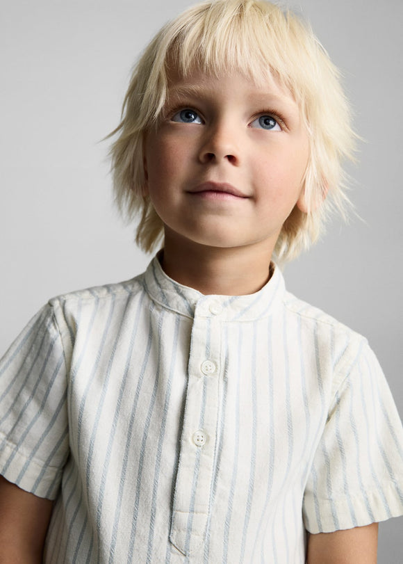 MANGO KAIN 87025943-02 MANGO KIDS BABY BOY SHIRT SHORT SLEEVE