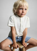 MANGO KAIN 87025943-02 MANGO KIDS BABY BOY SHIRT SHORT SLEEVE-5