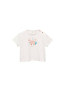 MANGO CRAB 87025972-02 MANGO KIDS NEW BORN BABY T-SHIRT SHORT SLEEVE-4