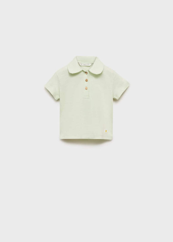 MANGO POLO 87025976-43 MANGO KIDS NEW BORN BABY T-SHIRT SHORT SLEEVE