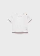 MANGO BASIC 87025977-01 MANGO KIDS NEW BORN BABY T-SHIRT SHORT SLEEVE-1