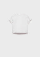 MANGO BASIC 87025977-01 MANGO KIDS NEW BORN BABY T-SHIRT SHORT SLEEVE-3