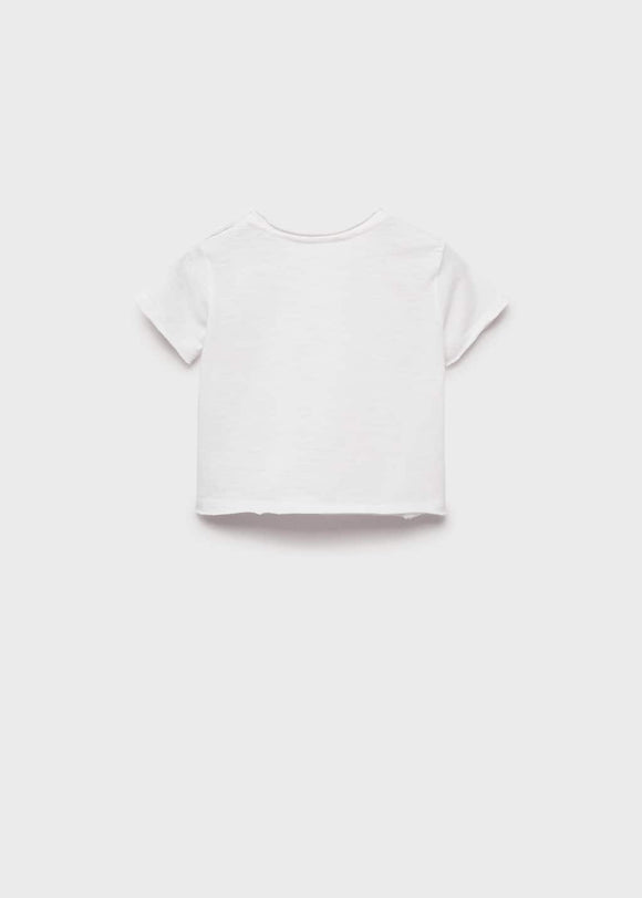 MANGO BASIC 87025977-01 MANGO KIDS NEW BORN BABY T-SHIRT SHORT SLEEVE