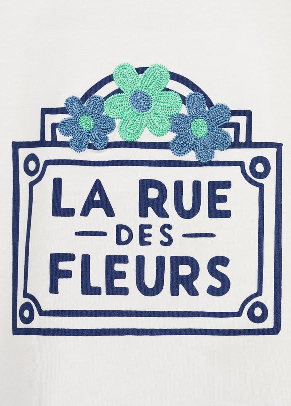 MANGO RUE 87026722-02 MANGO KIDS GIRL T-SHIRT SHORT SLEEVE