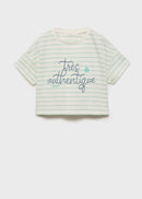 MANGO TRES 87026723-02 MANGO KIDS GIRL T-SHIRT SHORT SLEEVE-1