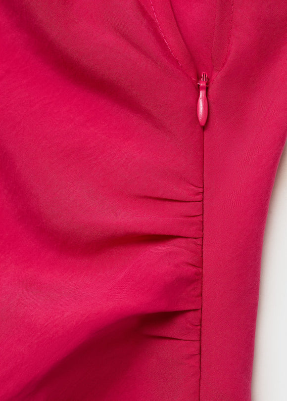 MANGO MOCHA 87027196-74 MANGO WOMEN DRESS FULL LENGTH