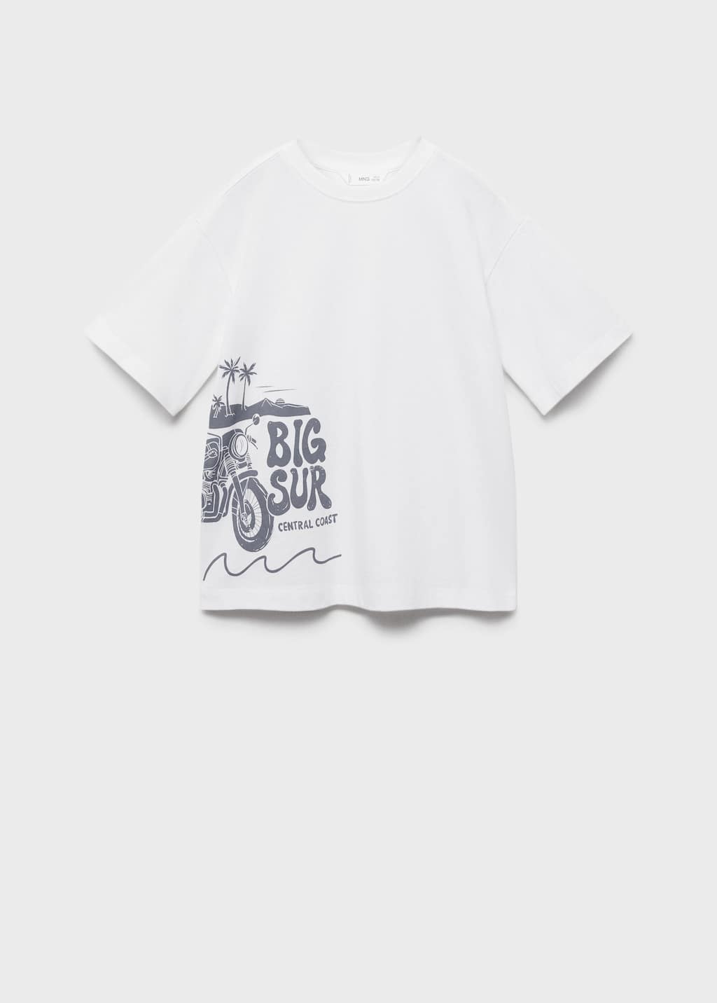 MANGO ESEN3 87027691-02 MANGO KIDS BOY T-SHIRT SHORT SLEEVE