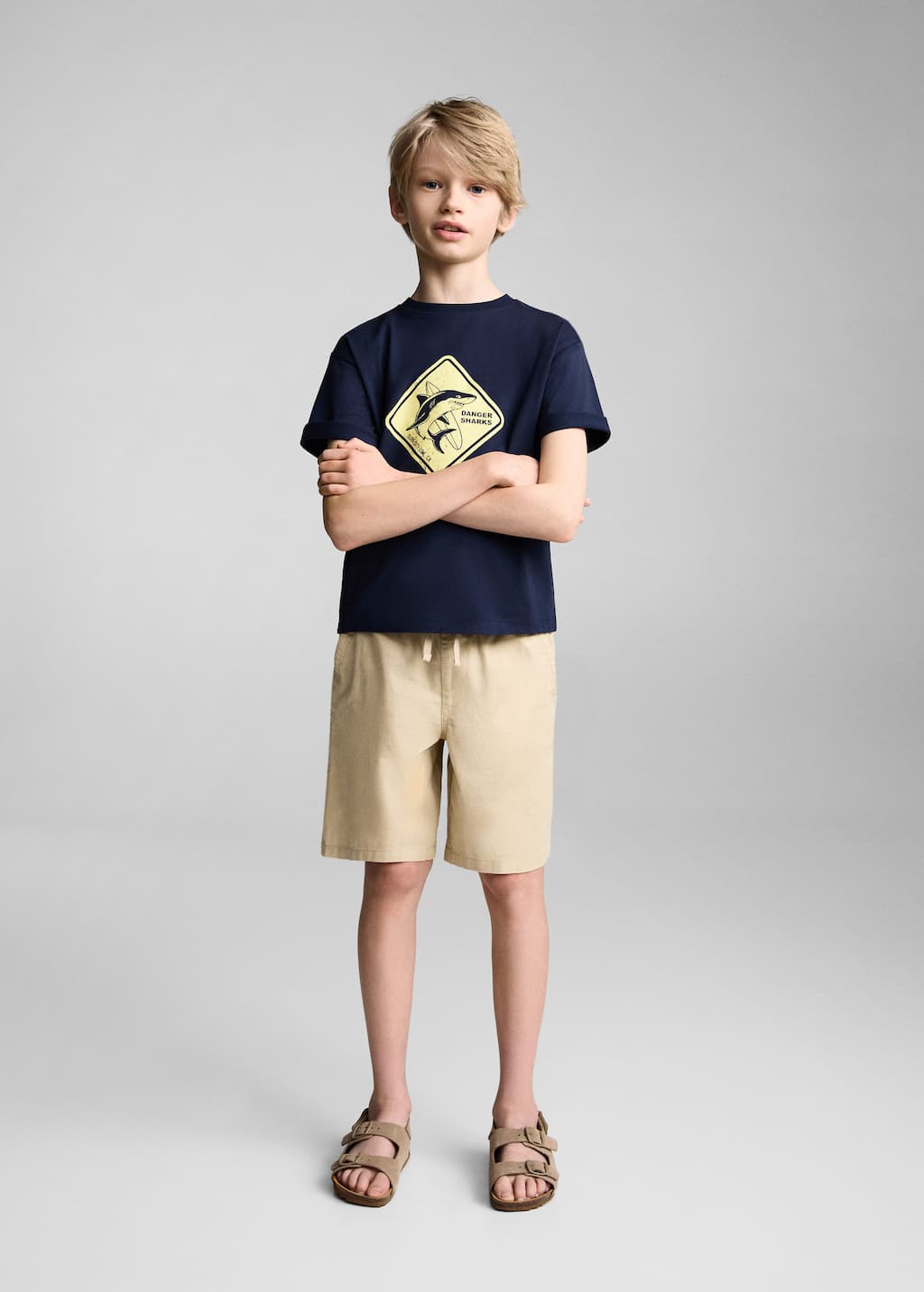 MANGO ESEN3 87027691-56 MANGO KIDS BOY T-SHIRT SHORT SLEEVE