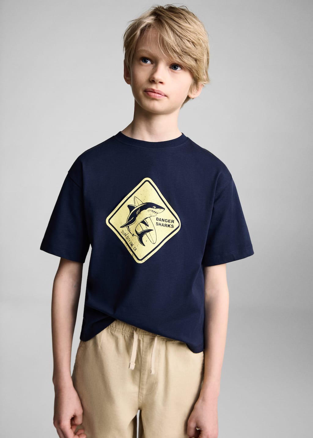 MANGO ESEN3 87027691-56 MANGO KIDS BOY T-SHIRT SHORT SLEEVE