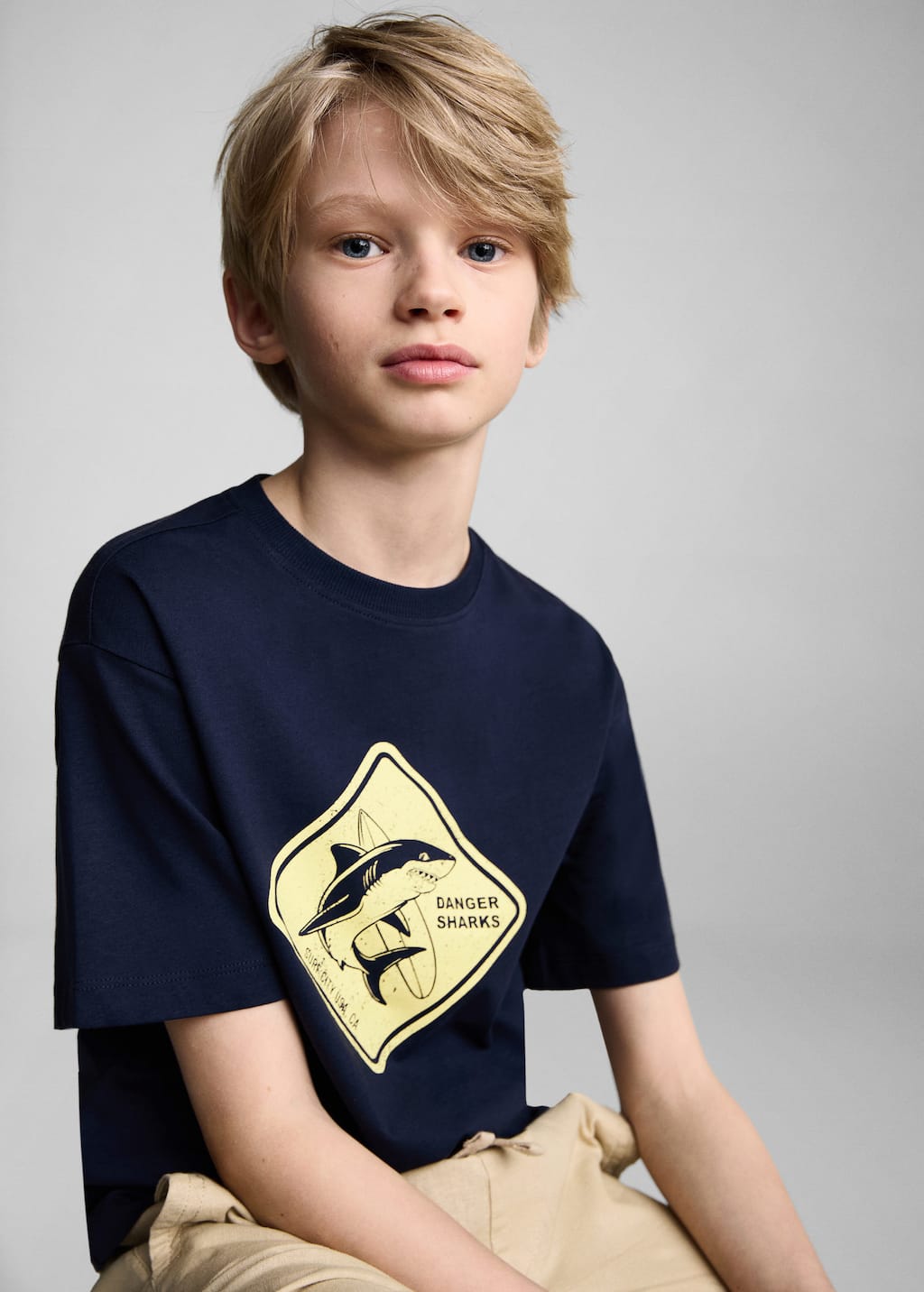 MANGO ESEN3 87027691-56 MANGO KIDS BOY T-SHIRT SHORT SLEEVE