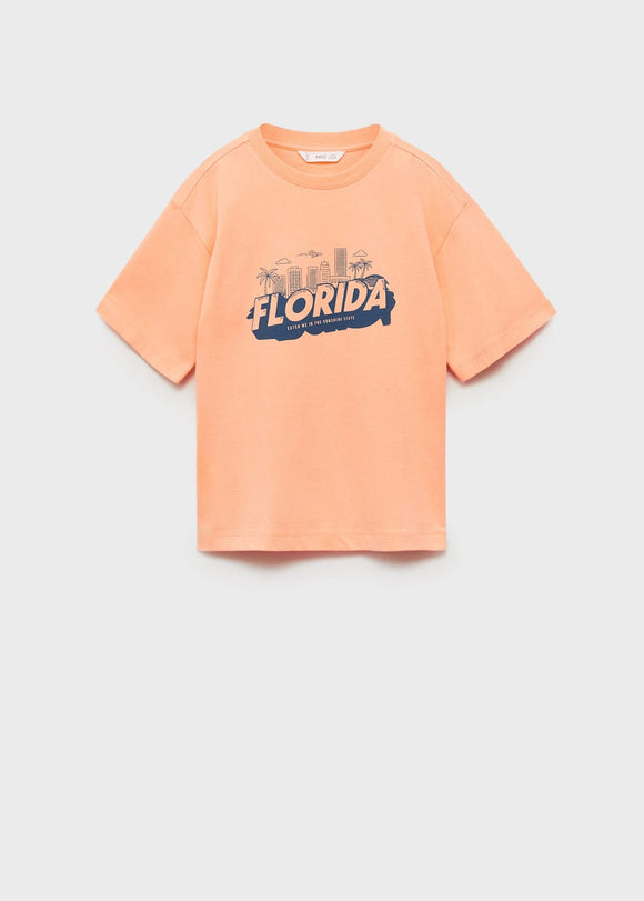 MANGO ESEN4 87027692-20 MANGO KIDS BOY T-SHIRT SHORT SLEEVE