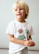 MANGO ROAR 87027694-02 MANGO KIDS BABY BOY T-SHIRT SHORT SLEEVE-1