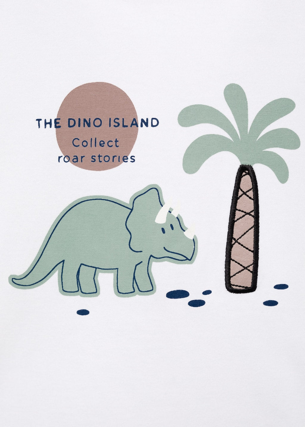 MANGO ROAR 87027694-02 MANGO KIDS BABY BOY T-SHIRT SHORT SLEEVE