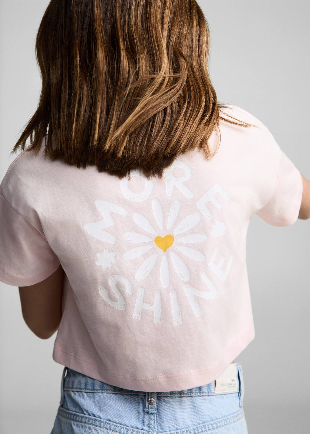 MANGO SHINE 87027695-81 MANGO KIDS GIRL T-SHIRT SHORT SLEEVE