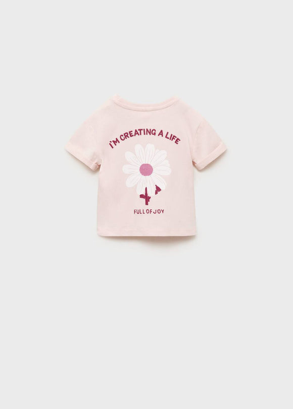 MANGO JOY 87027696-85 MANGO KIDS BABY GIRL T-SHIRT SHORT SLEEVE