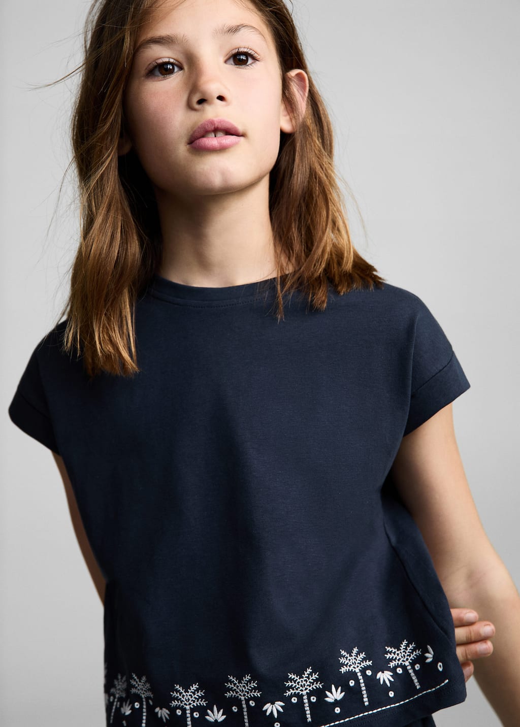 MANGO PALM 87027898-56 MANGO KIDS GIRL T-SHIRT SHORT SLEEVE