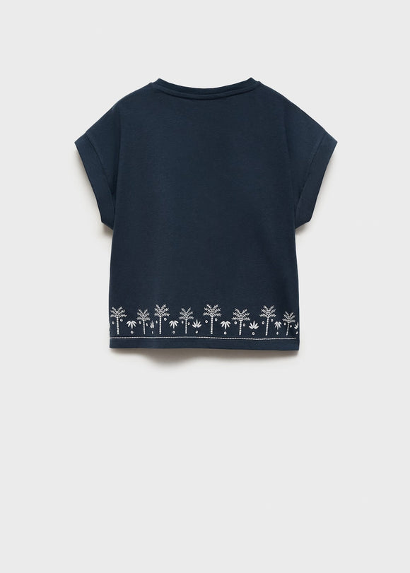 MANGO PALM 87027898-56 MANGO KIDS GIRL T-SHIRT SHORT SLEEVE
