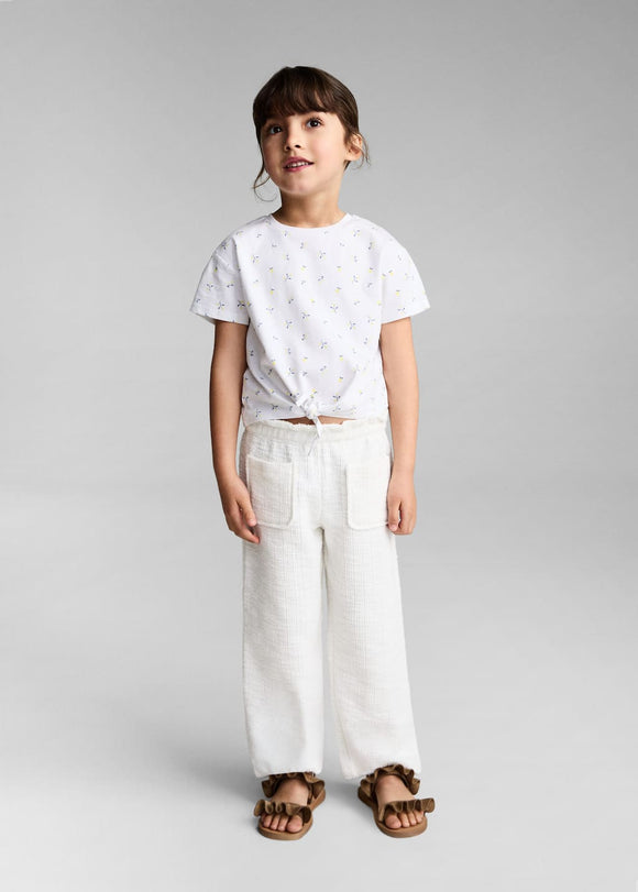 MANGO CITRON 87027900-02 MANGO KIDS BABY GIRL T-SHIRT SHORT SLEEVE