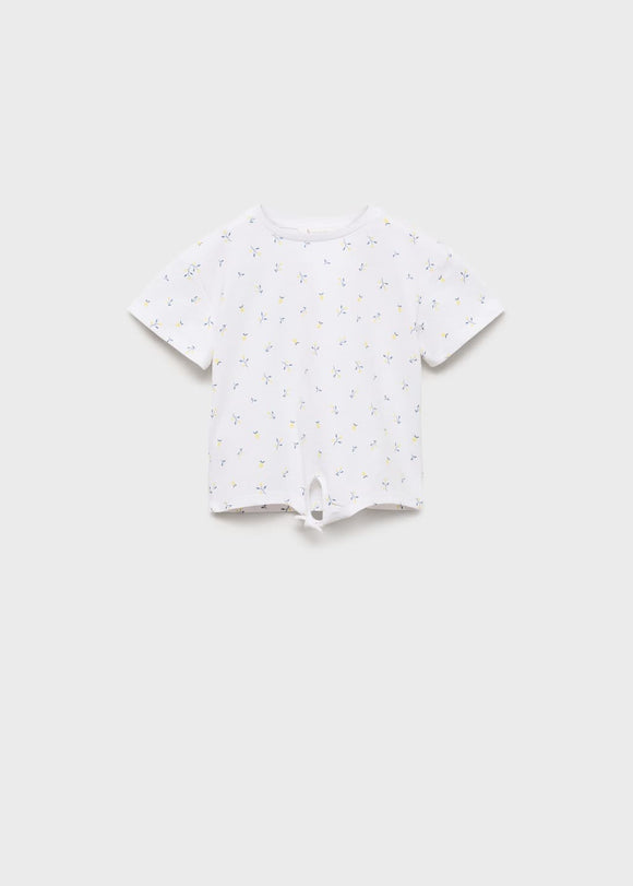 MANGO CITRON 87027900-02 MANGO KIDS BABY GIRL T-SHIRT SHORT SLEEVE