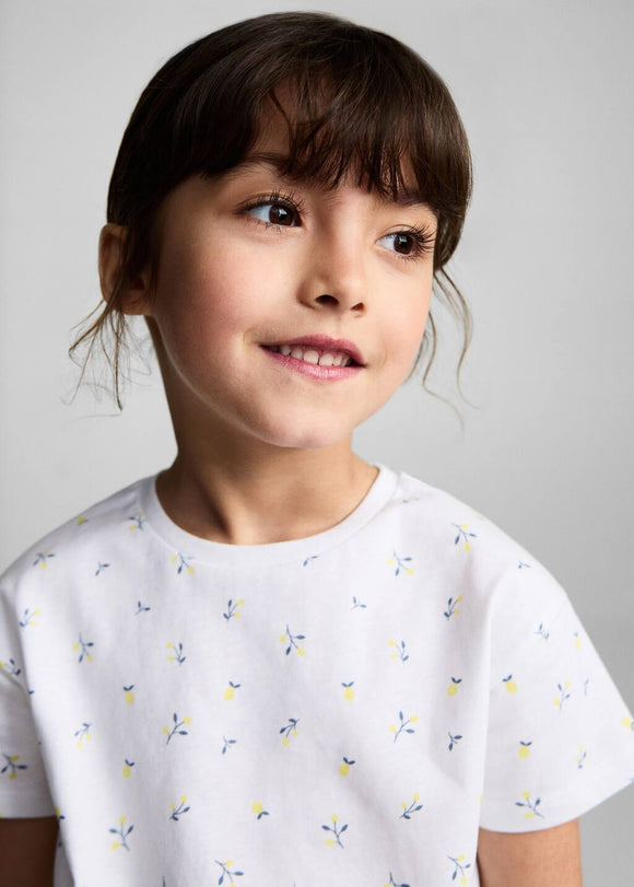 MANGO CITRON 87027900-02 MANGO KIDS BABY GIRL T-SHIRT SHORT SLEEVE