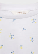 MANGO CITRON 87027900-02 MANGO KIDS BABY GIRL T-SHIRT SHORT SLEEVE-5