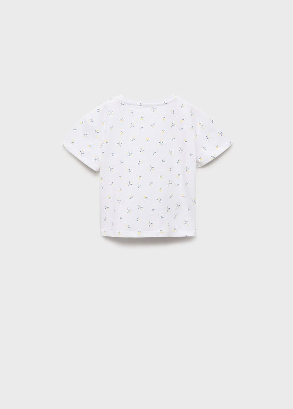 MANGO CITRON 87027900-02 MANGO KIDS BABY GIRL T-SHIRT SHORT SLEEVE