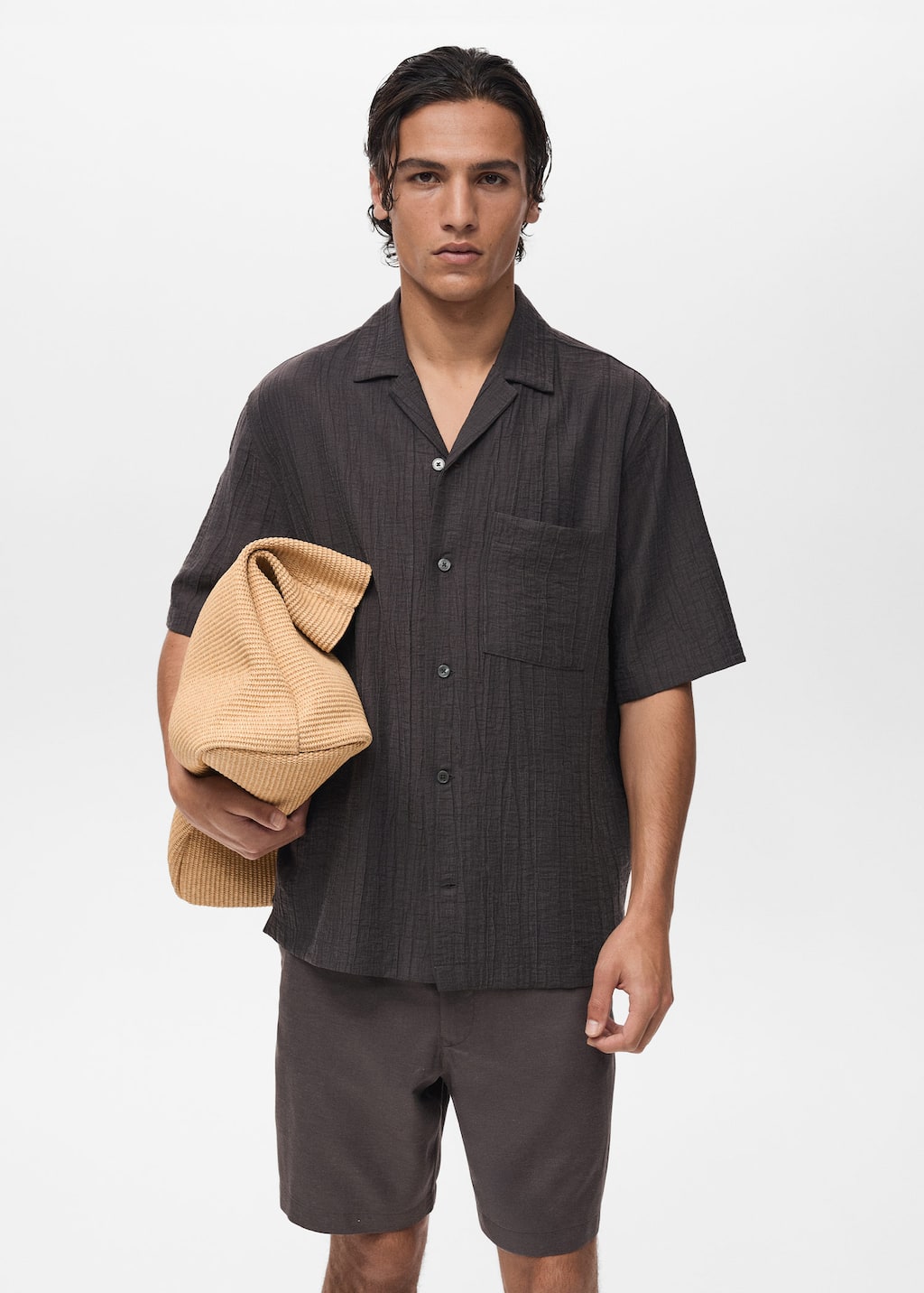 MANGO FARO 87027903-30 MANGO MAN SHIRT SHORT SLEEVE