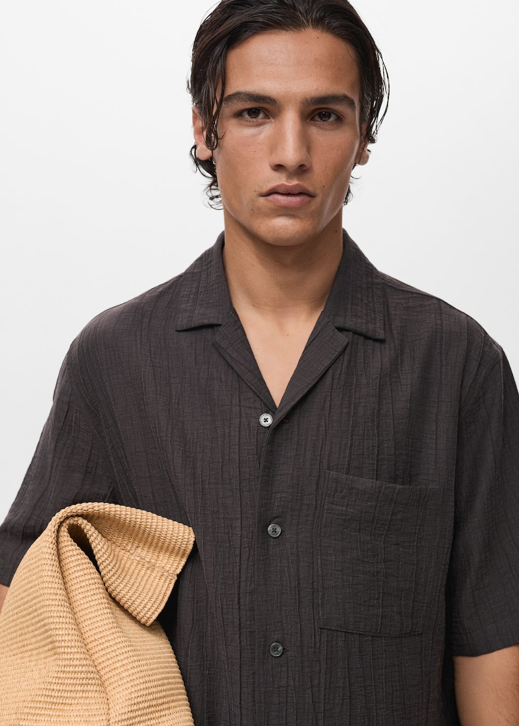 MANGO FARO 87027903-30 MANGO MAN SHIRT SHORT SLEEVE