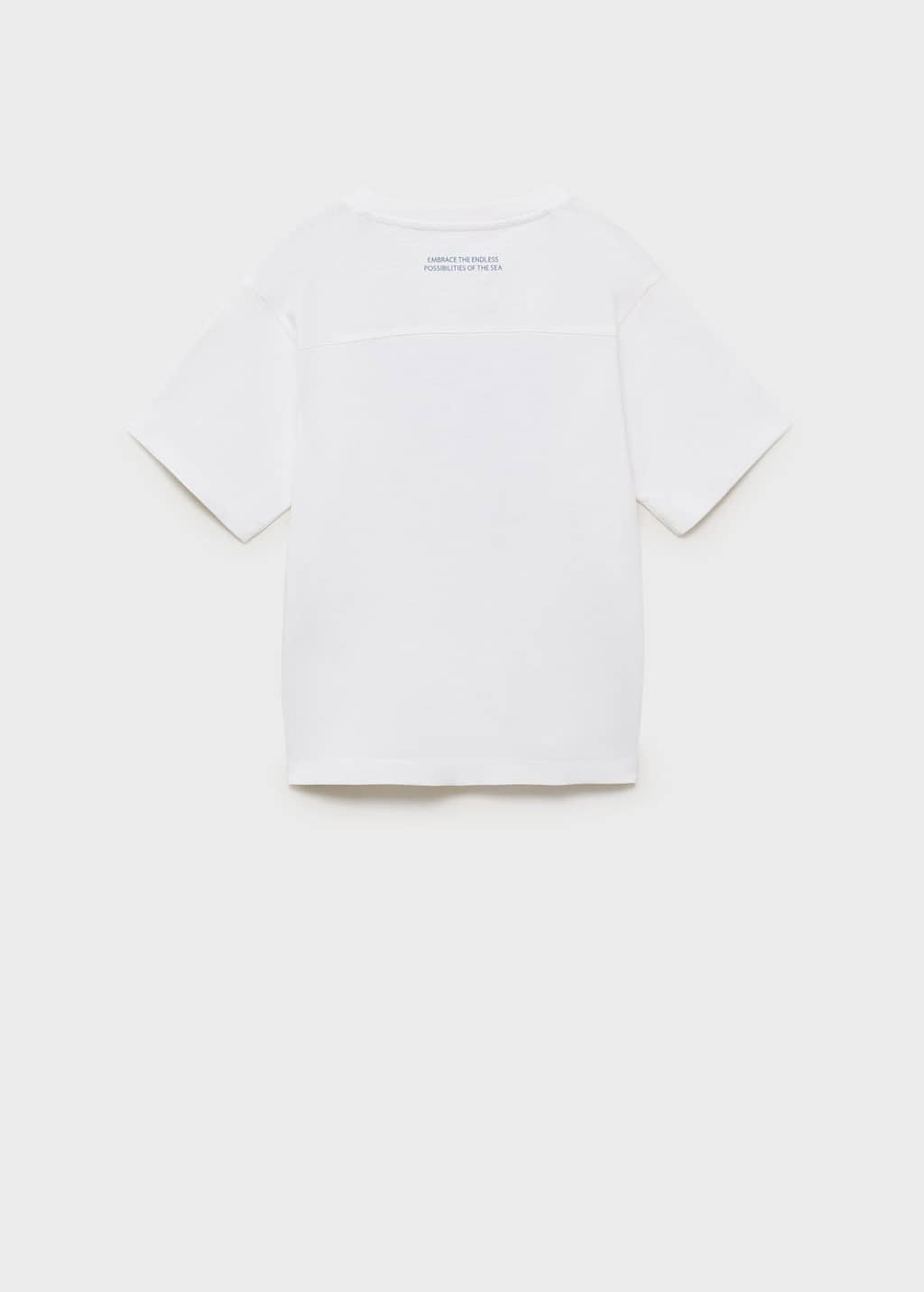 MANGO SQUARES 87028271-02 MANGO KIDS BOY T-SHIRT SHORT SLEEVE