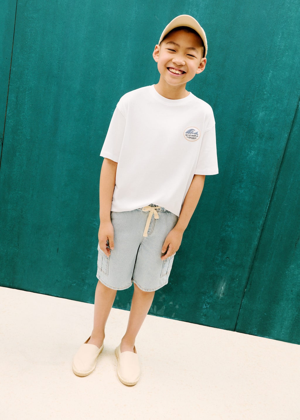 MANGO COACH 87028272-02 MANGO KIDS BOY T-SHIRT SHORT SLEEVE