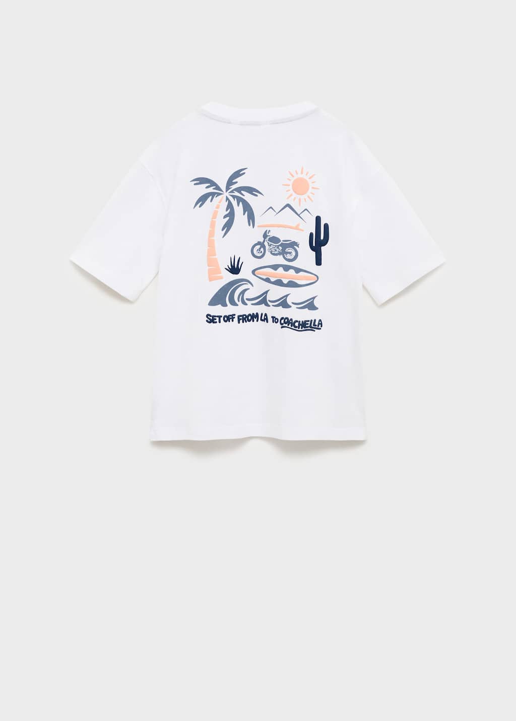 MANGO COACH 87028272-02 MANGO KIDS BOY T-SHIRT SHORT SLEEVE