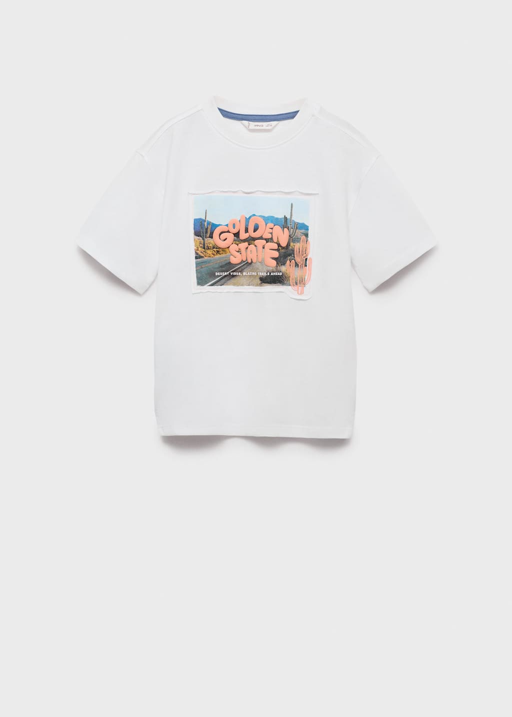 MANGO GOLDEN 87028273-02 MANGO KIDS BOY T-SHIRT SHORT SLEEVE