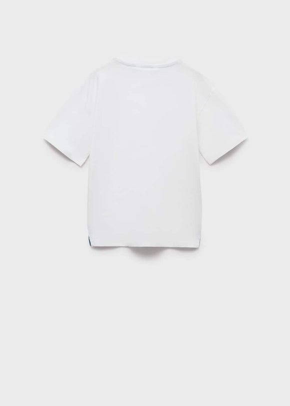 MANGO GOLDEN 87028273-02 MANGO KIDS BOY T-SHIRT SHORT SLEEVE