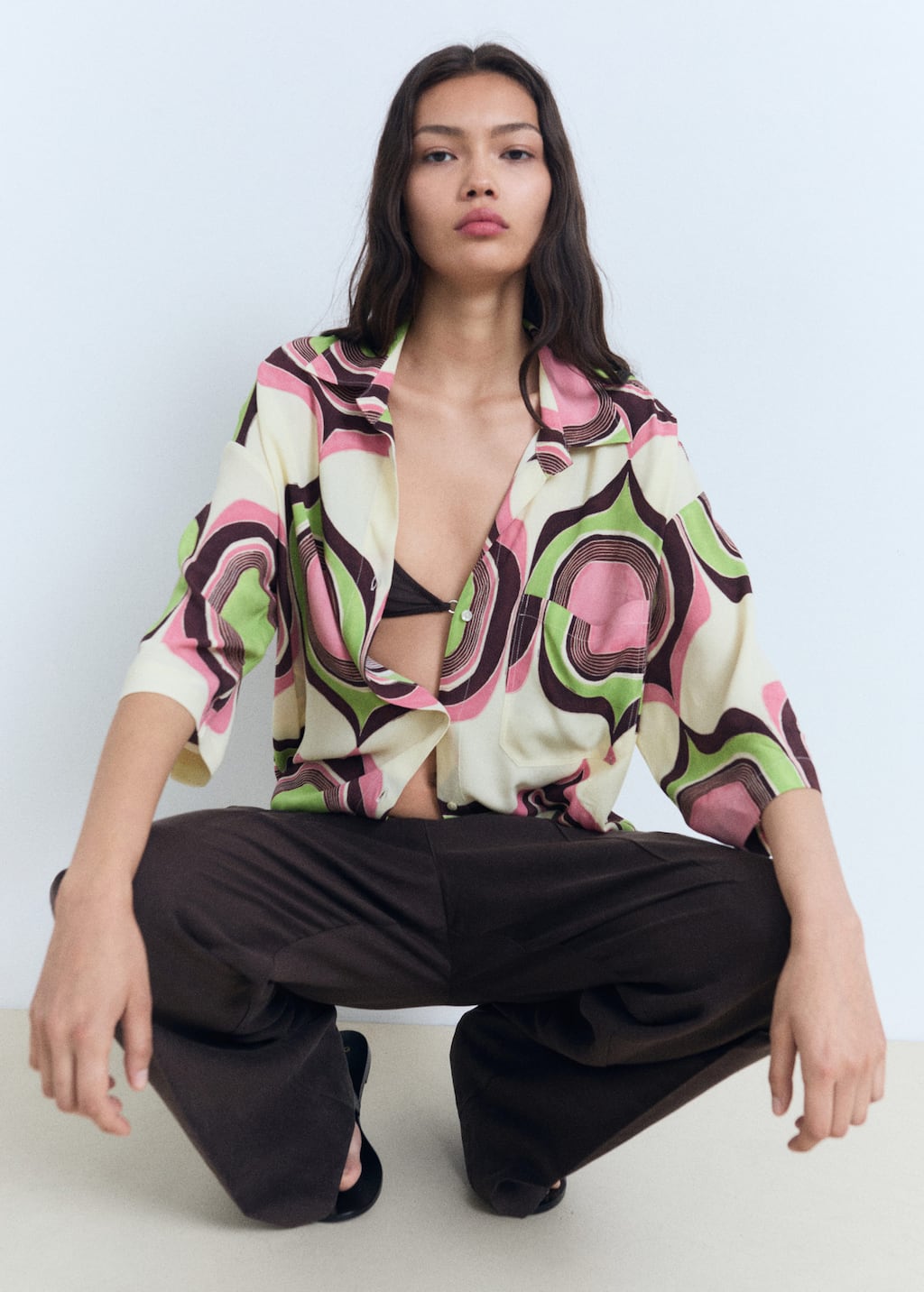 MANGO EMILIA 87028654-05 MANGO WOMEN BLOUSE