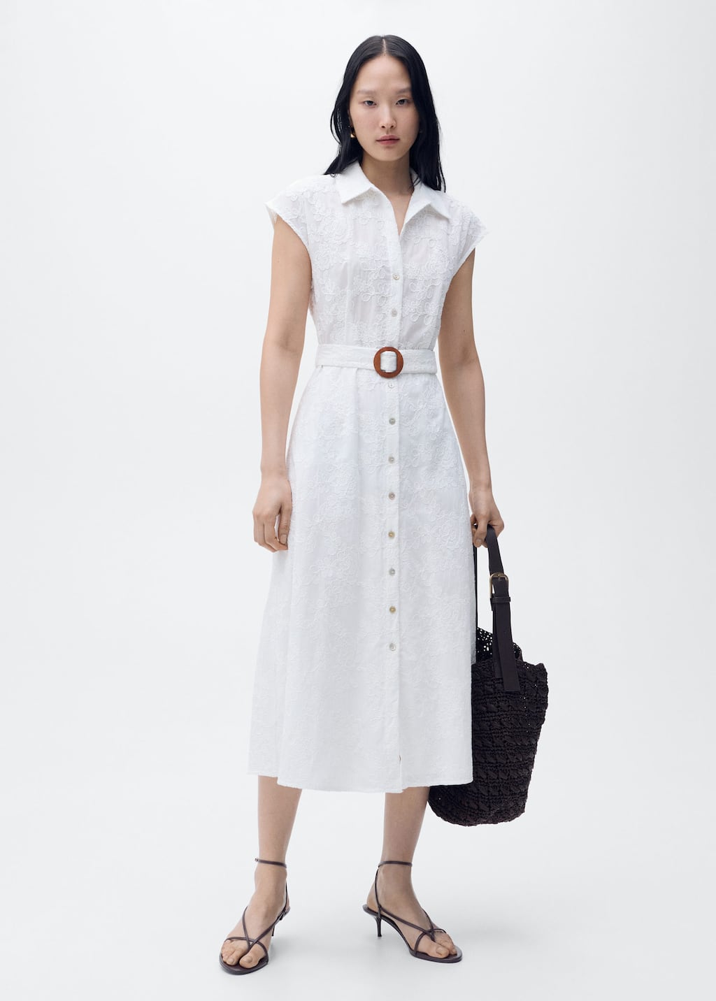 MANGO SARITA 87029065-01 MANGO WOMEN DRESS FULL LENGTH