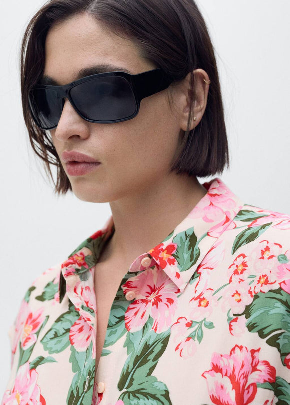 MANGO APPLE 87029066-05 MANGO WOMEN DRESS FULL LENGTH