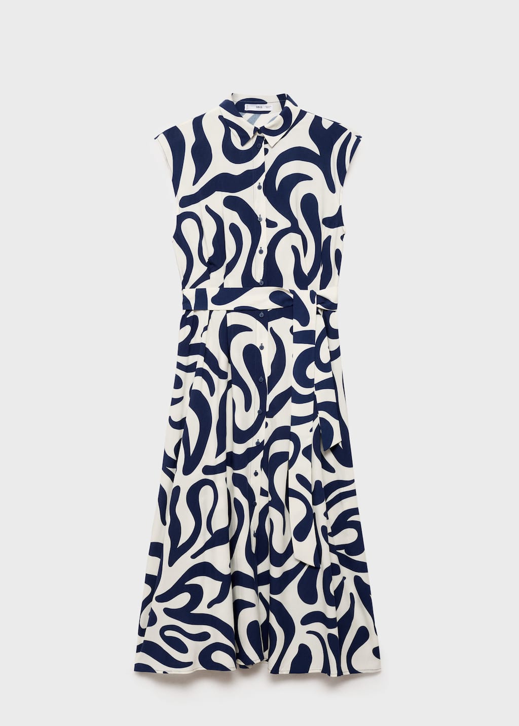 MANGO APPLE 87029066-52 MANGO WOMEN DRESS FULL LENGTH