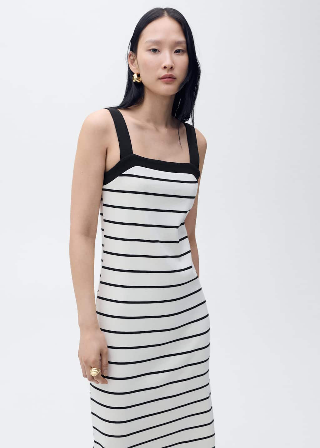 MANGO TENA 87029215-99 MANGO WOMEN DRESS FULL LENGTH