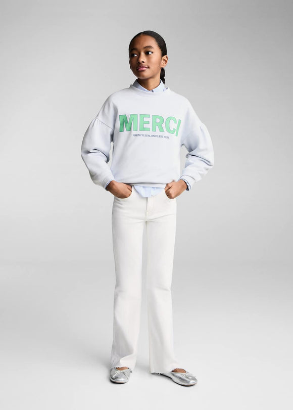 MANGO FLAREXL8 87030425-02 MANGO KIDS GIRL JEANS