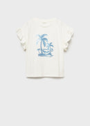 MANGO BEACH 87030598-02 MANGO KIDS GIRL T-SHIRT SHORT SLEEVE-1