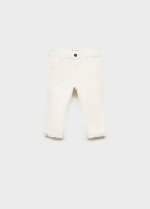MANGO CHINO7 87030627-01 MANGO KIDS BABY BOY TROUSERS