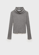 MANGO GINO 87030639-92 MANGO WOMEN T-SHIRT LONG SLEEVE-3